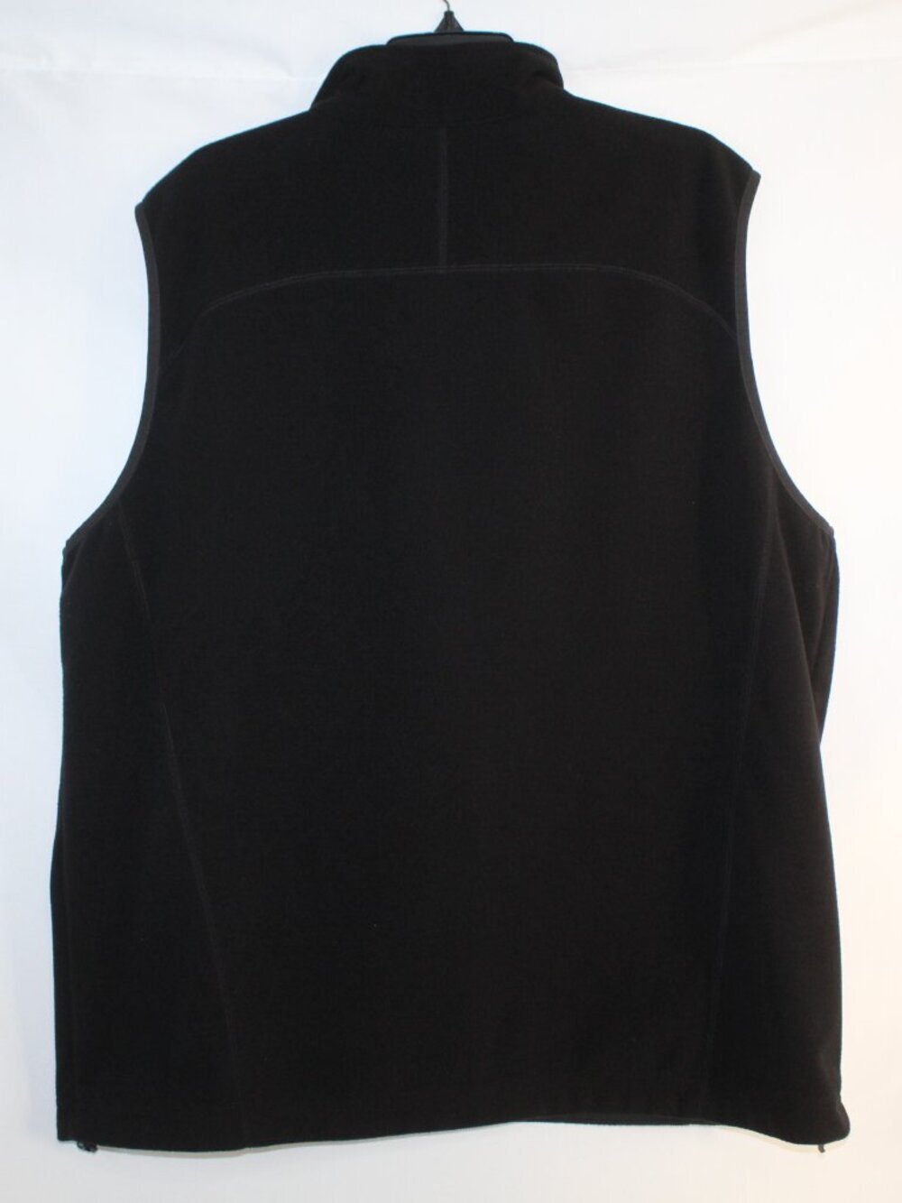 REI mens fleece vest size XXL black full zip front sleeveless mock neck outdoor - Picture 8 of 11